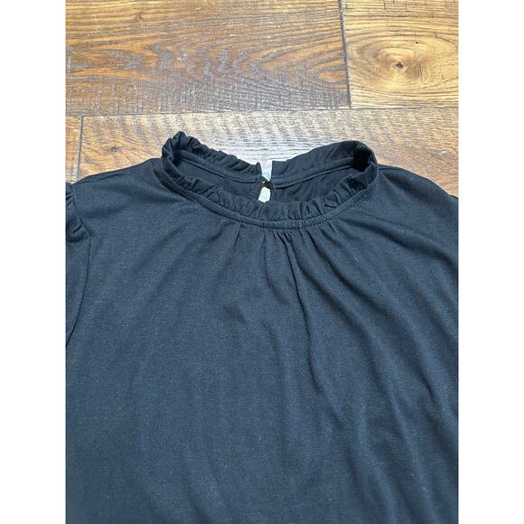 Lomion Black Long Sleeve Top - Picture 3 of 5